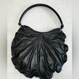 Lotus Leaf Black Classic Leather